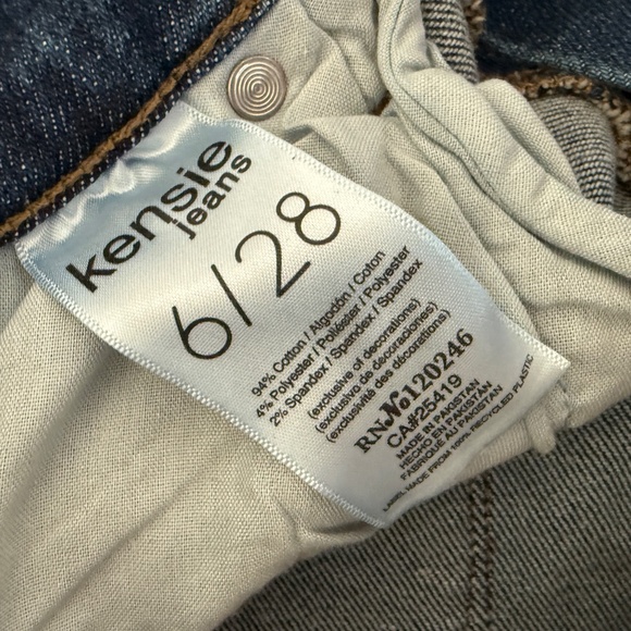 Stretch The Tessa High Rise Bootcut - Kensie Jeans Vintage Luxe 6/28 - Picture 8 of 12